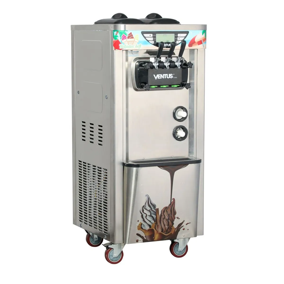 Maquina de helado Vsp-30 Pro +Cono +Caja Base 12L Ventus
