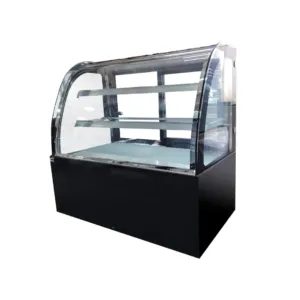 Vitrina Pastelera Curva de 1.20 mts