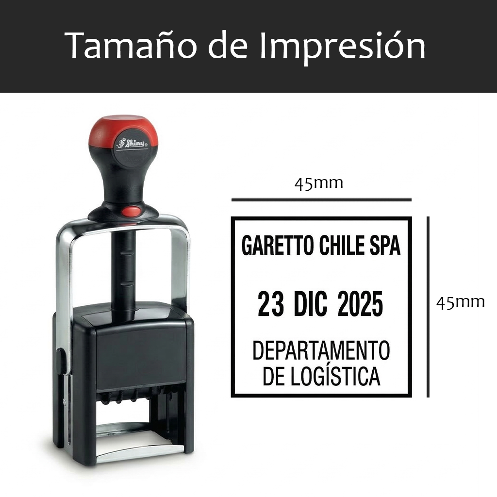 TIMBRE FECHADOR SHINY H-6105H DUTI 45X45
