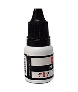 TINTA SHINY 10 ML NEGRA PARA MARCAR ROPA TL